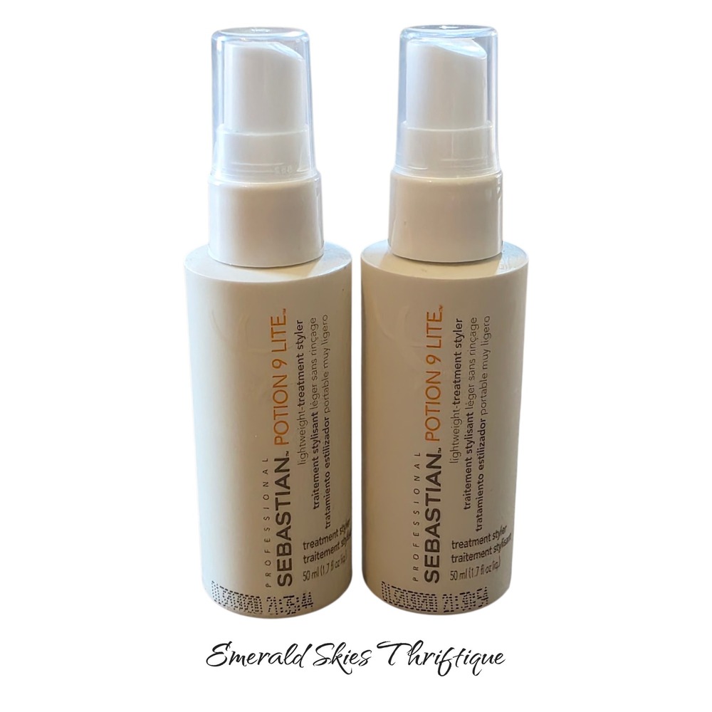 Sebastian Potion 9 Lite wearable  Treatment 1.7 fl oz/ 50 ml lot of 2 free ship